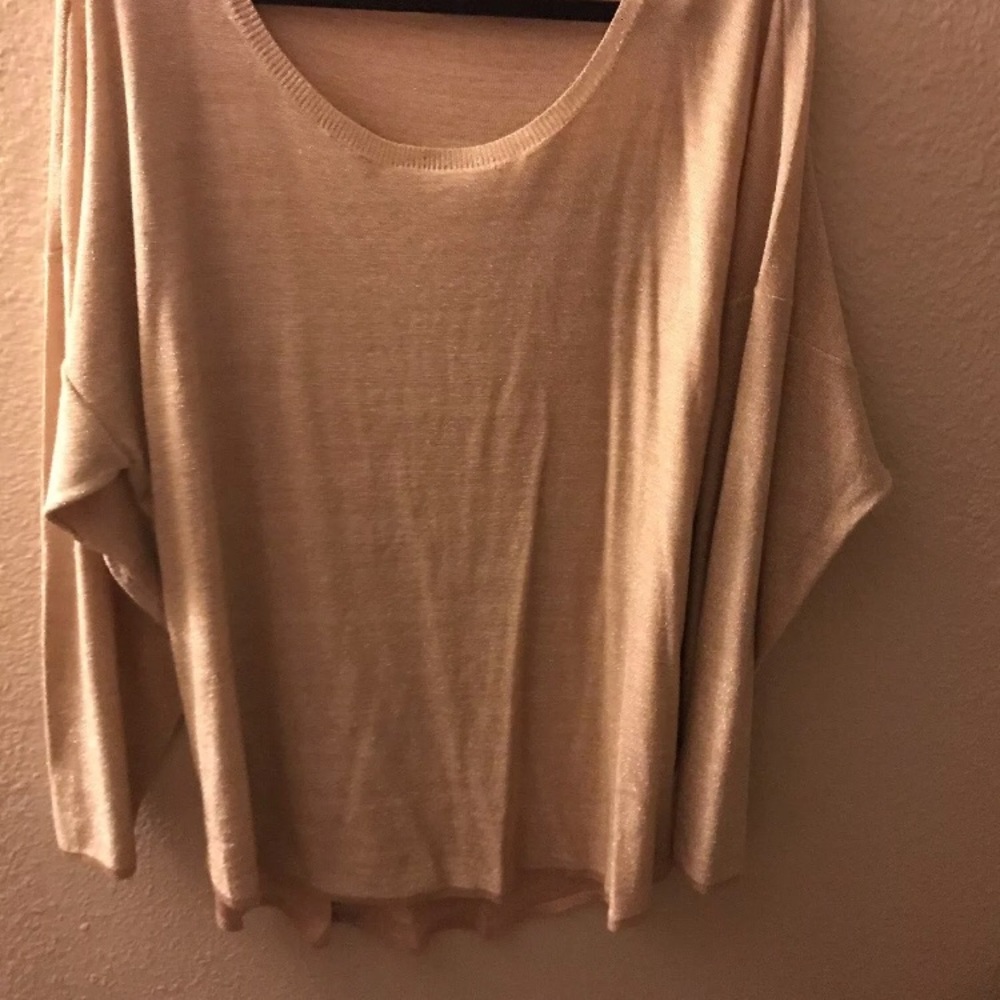 Gold sweater